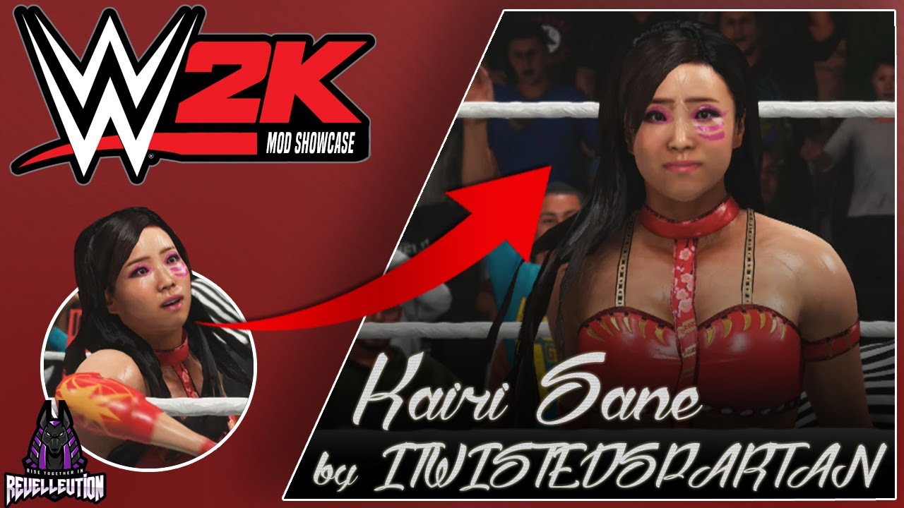 WWE 2K Mod Showcase: Kairi Sane Update Mod! #WWE2KMods #WWE #KairiSane