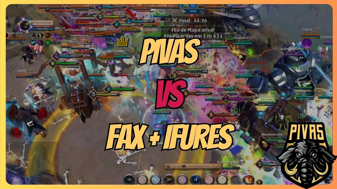 POV REALMBREAKER | PIVAS vs IFures + FAX | ALBION ZVZ