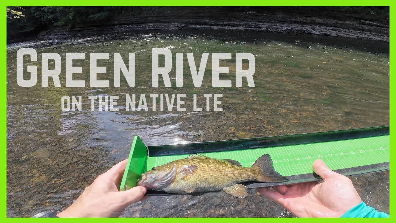 Summer Kayak Fishing- Green River on the Native Slayer LTE