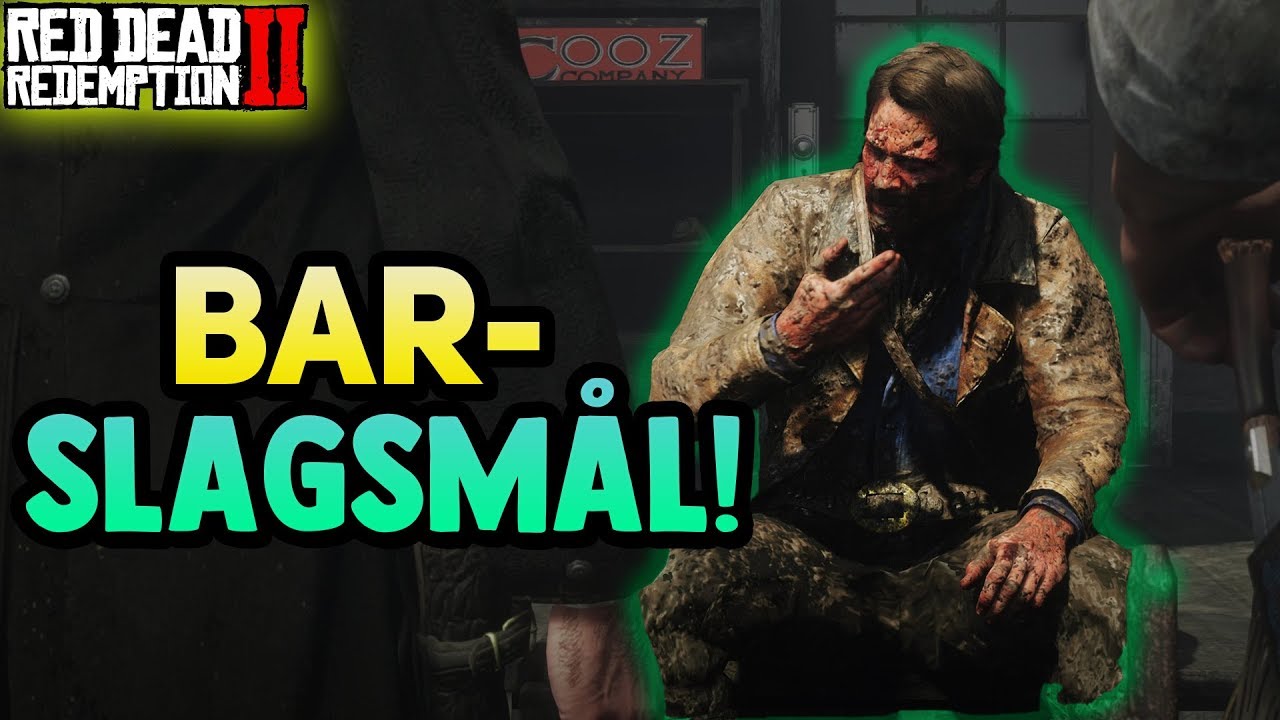BAR KAMP! 🍺 Dansk Red Dead Redemption 2 med Jørgen Bjørn #3