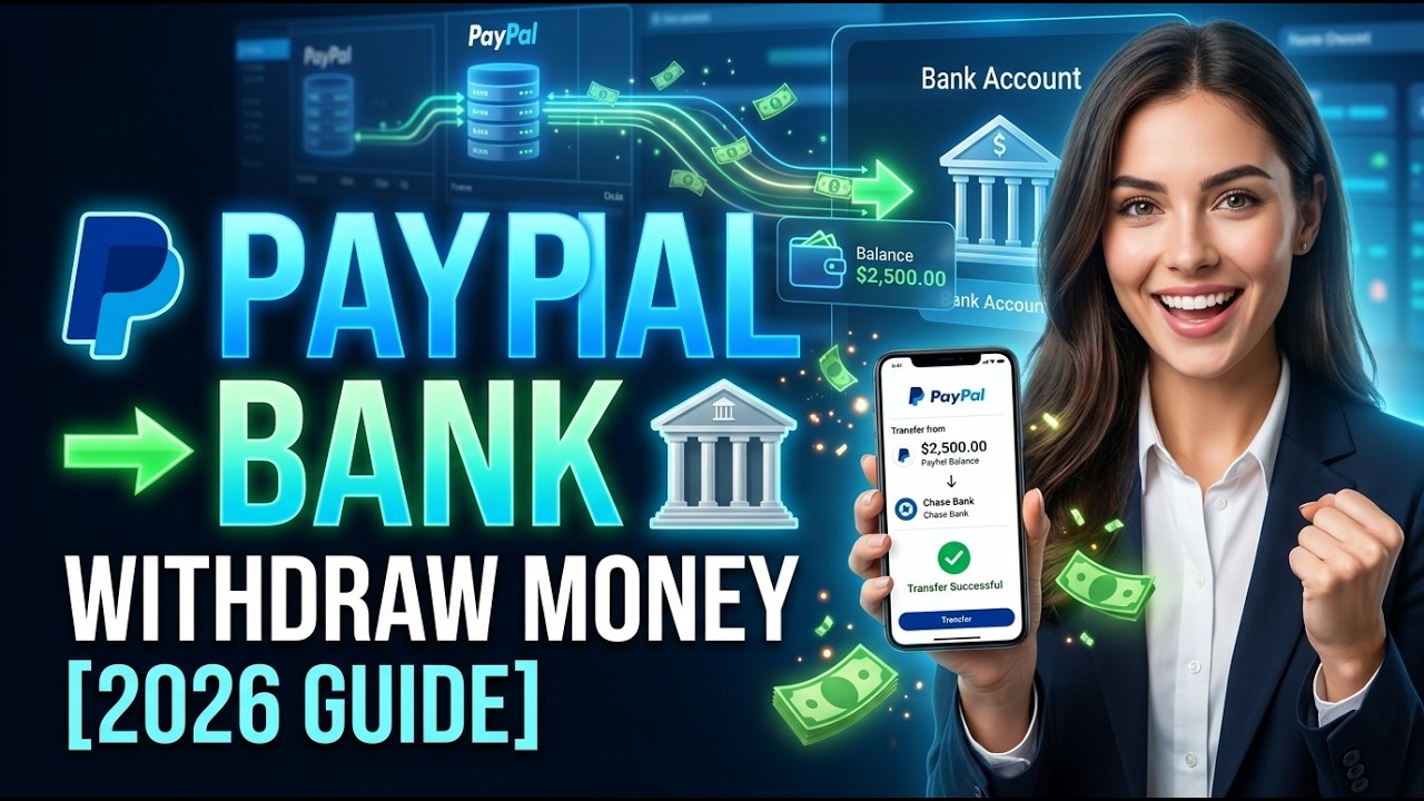 How to Transfer Money From PayPal to Bank Account [2026 Full Guide]