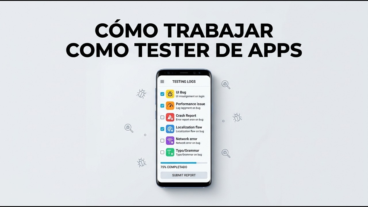 C&oacute;mo Trabajar Como Tester de Apps