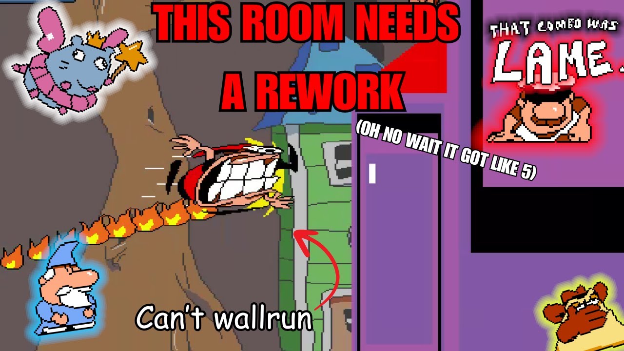 Forest_17: Pizza Tower's WORST Room.