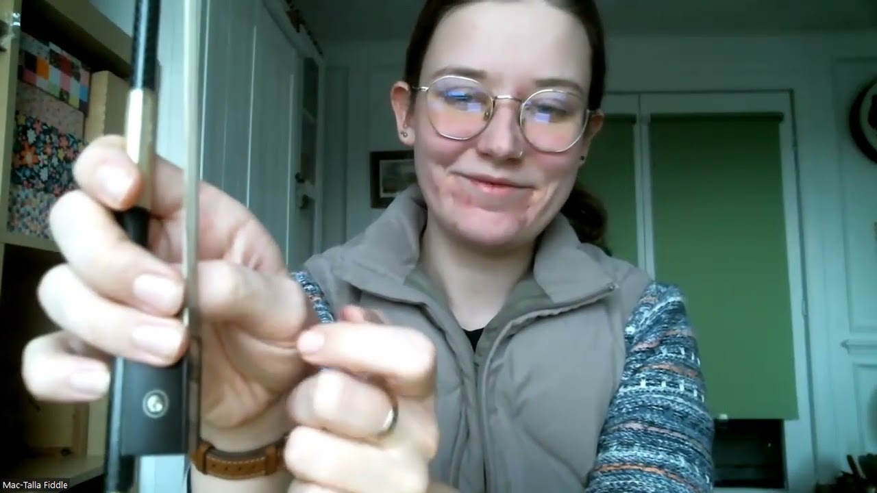 Beginner Bow Hold - Second Step - Violin - Fiddle - Lesson