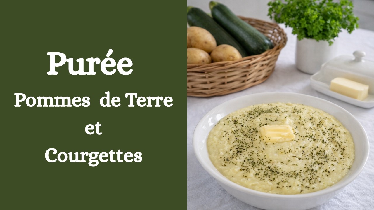 10 - Purée de pomme de terre aux courgettes
