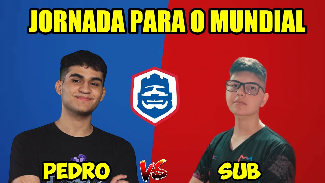 PEDRO TM VS SUB TM - JORNADA PARA O MUNDIAL - CLASH ROYALE