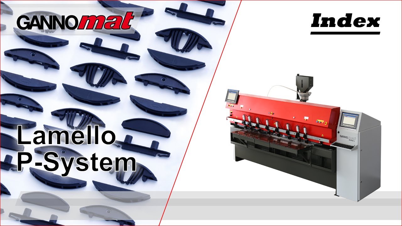 Lamello P-System @ GANNOMAT Index / CNC Bearbeitungszentrum / CNC Machinig Center