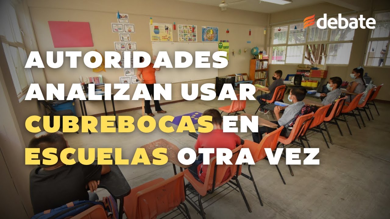 El ANUNCIO que acaban de hacer autoridades sobre el uso de cubrebocas en el regreso a clases