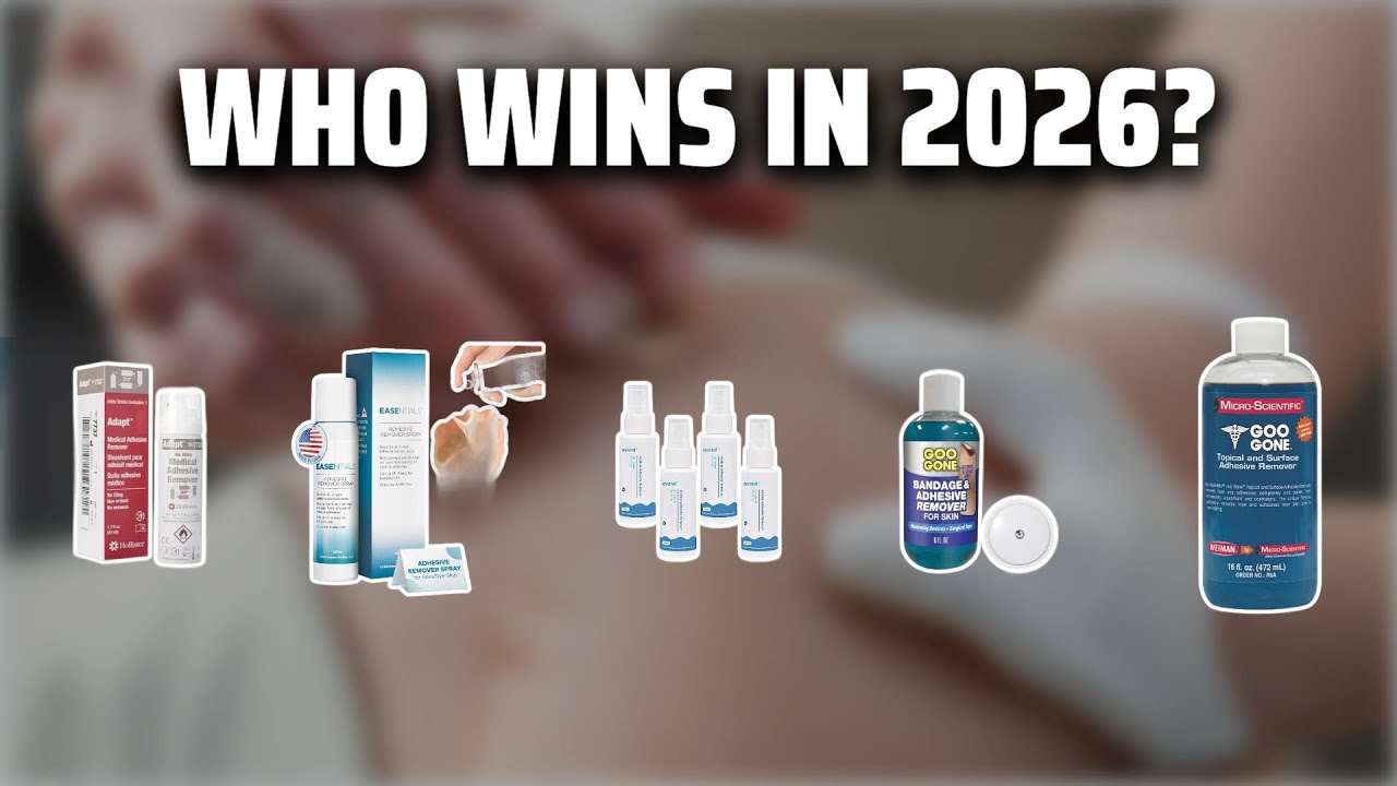 The Top 5 Best Adhesive Remover in 2026 - Must Watch Before Buying!