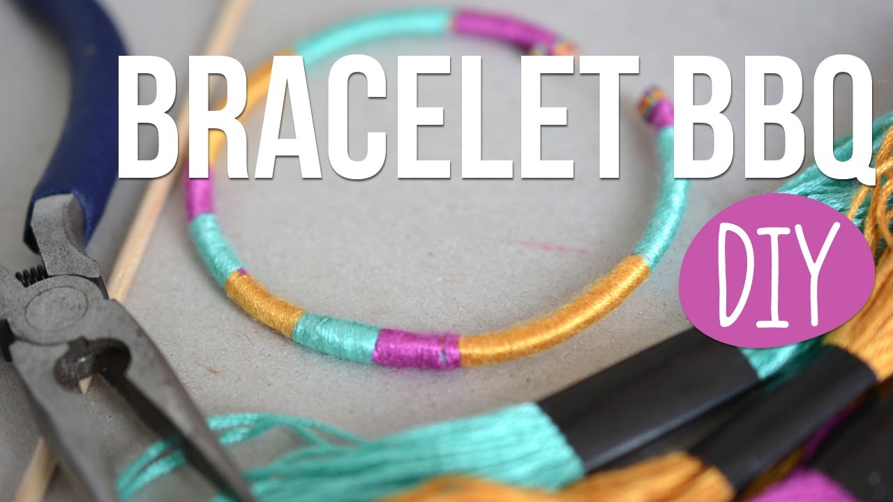DIY - Faire des Bracelets avec des piques à brochettes
