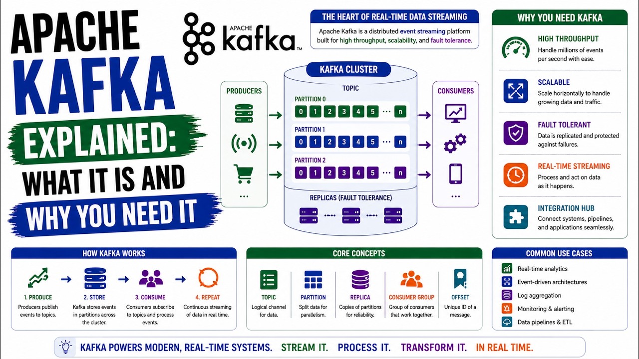 Объяснение Apache Kafka: от «спагетти-кода» до данных в реальном времени #kafka