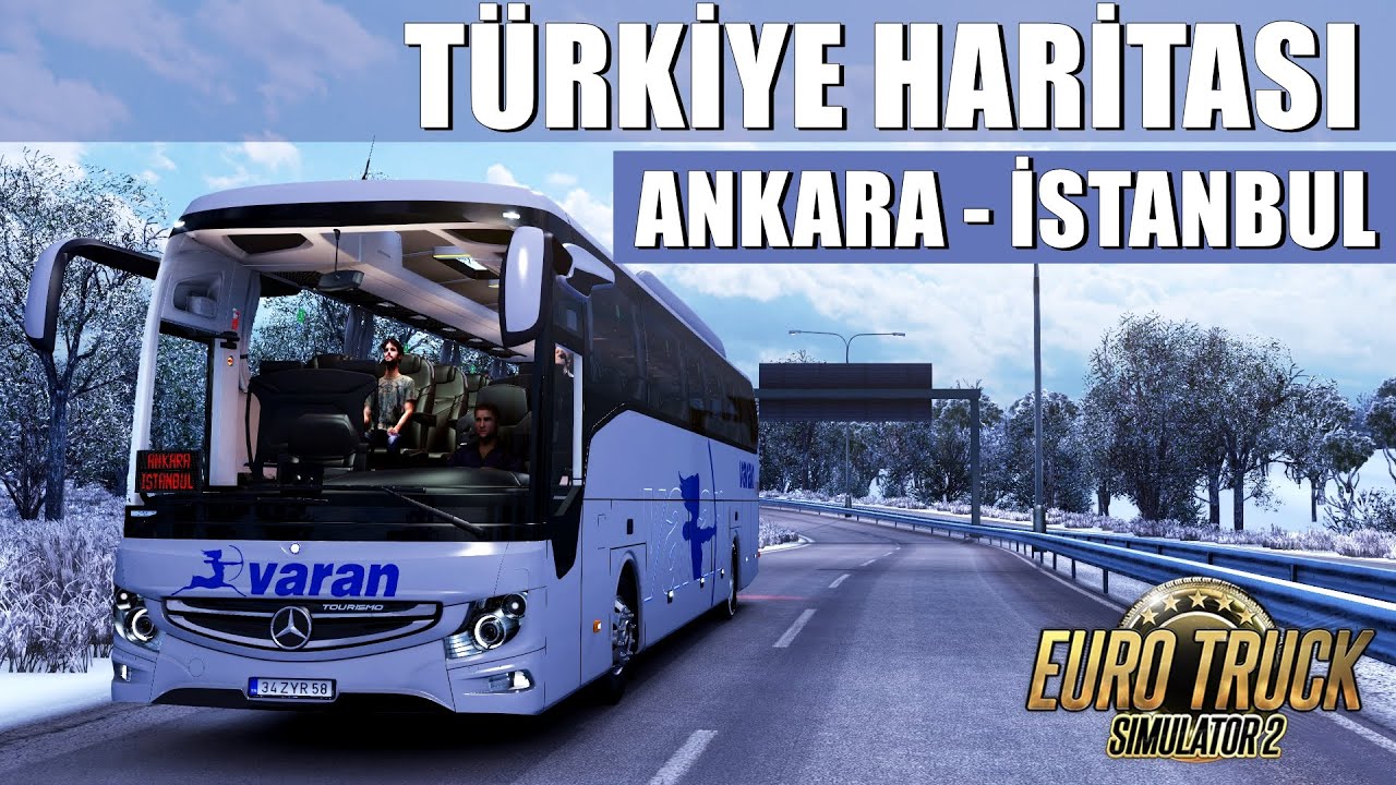 ETS 2 ANKARA-İSTANBUL YOLU.. VARAN TURİZM TOURISMO OTOBÜS MODU
