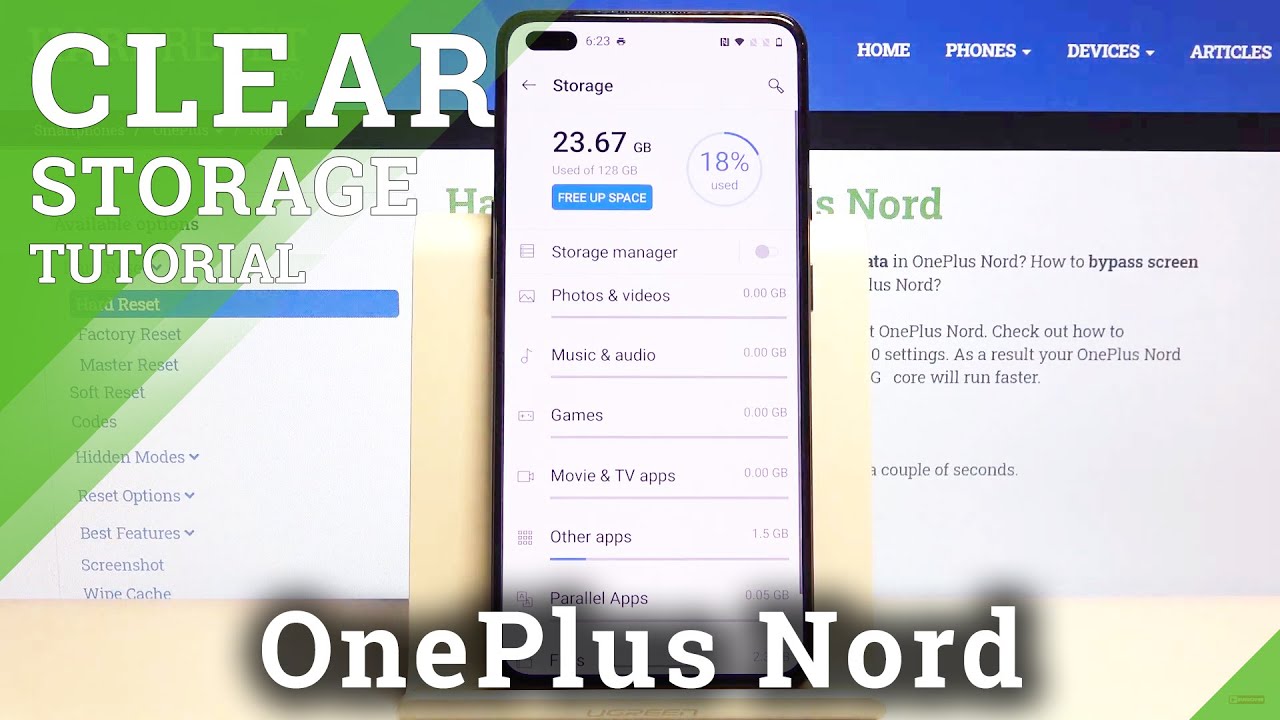 How to Clean Storage in OnePlus Nord - Delate Junk Files