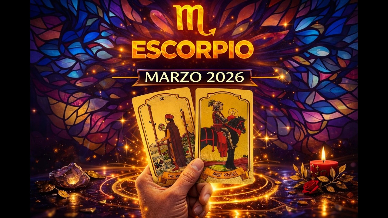 ♏ESCORPIO | MARZO 2026 👉 Apuestas por algo que te hará crecer en lo laboral: sorpresas en el amor
