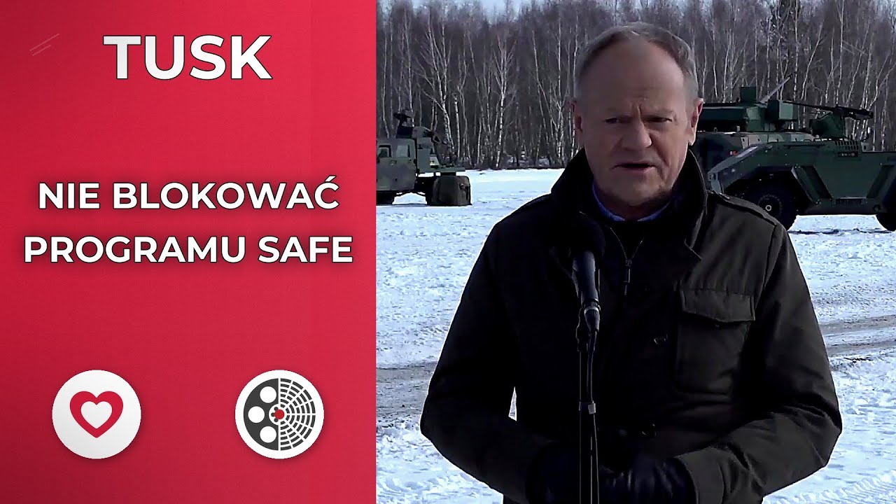 Donald Tusk: Apel o ochronę programu SAFE i bezpieczeństwo Polski