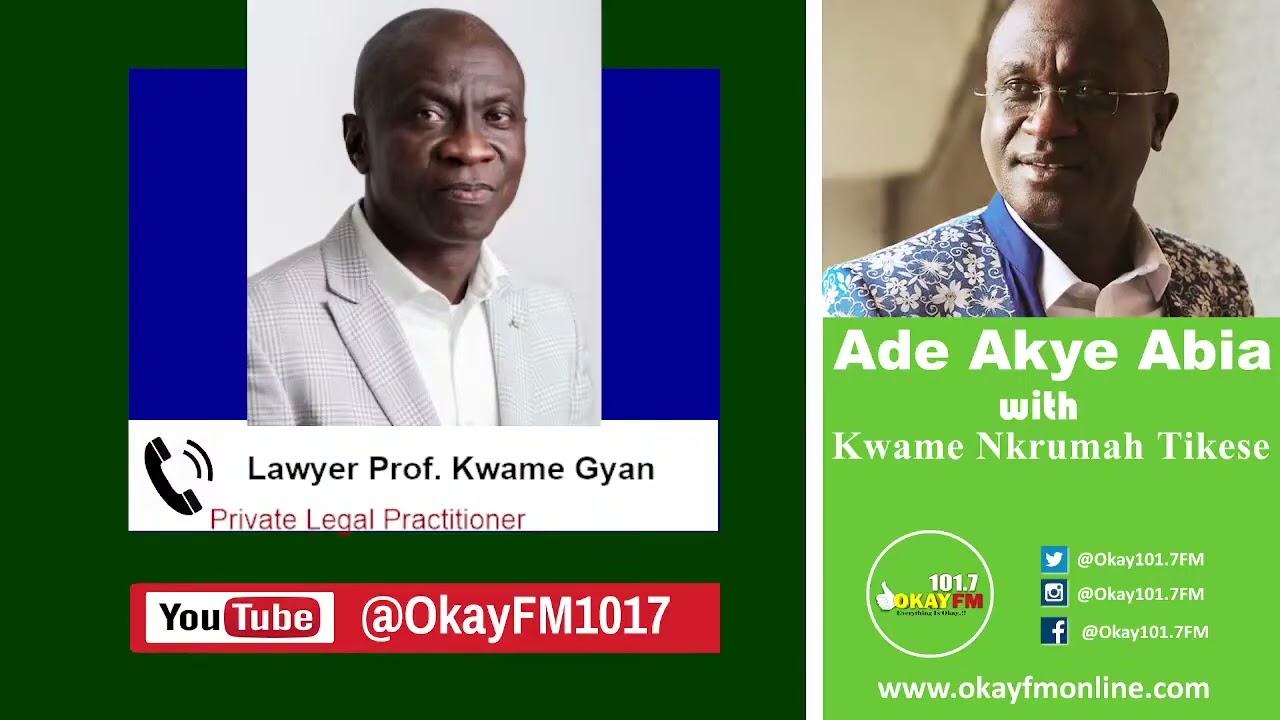 Our Criminal Laws Cannot Be Changed, It Can Only Be Amended - Prof. Kwame Gyan