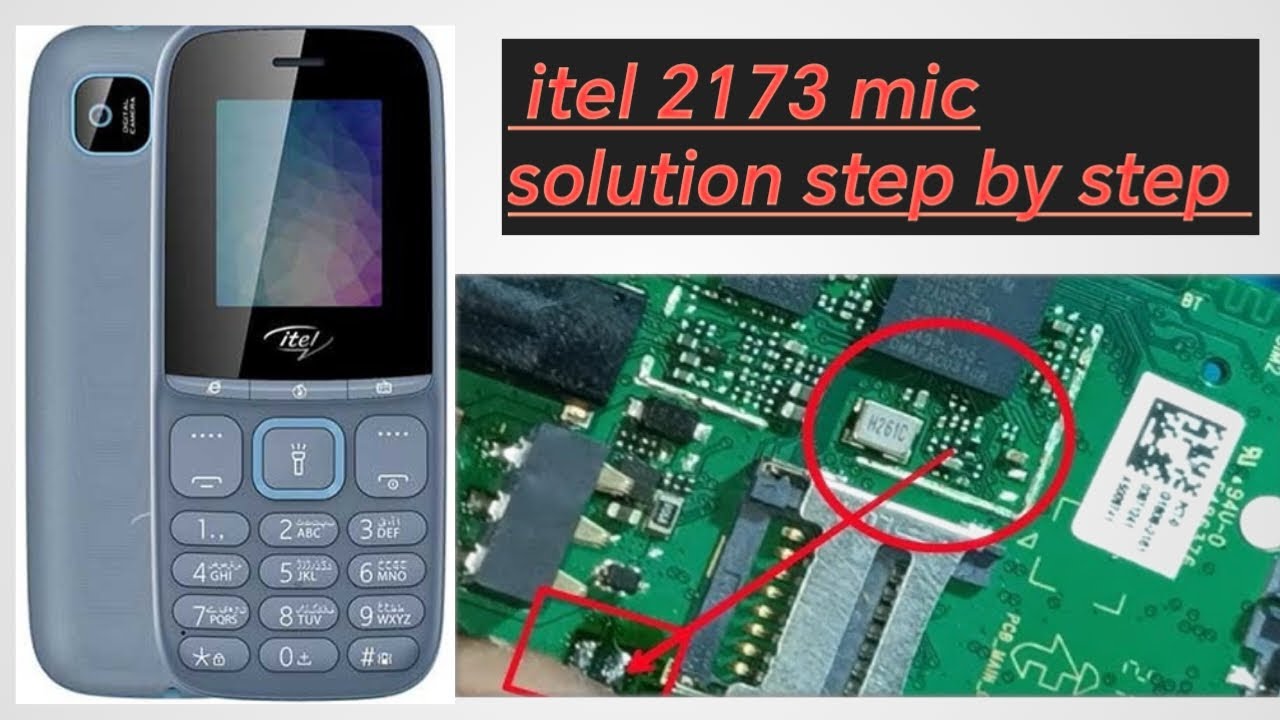itel it 2173 mic problem solution | স্টেপ বাই স্টেপ সমস্যার সমাধান ✅✅✅