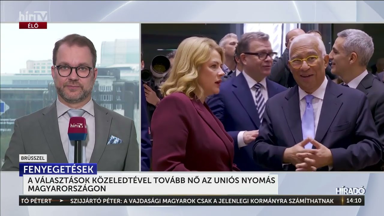 A v&aacute;laszt&aacute;sok k&ouml;zeledt&eacute;vel tov&aacute;bb nő az uni&oacute;s nyom&aacute;s Magyarorsz&aacute;gon - H&iacute;rTV