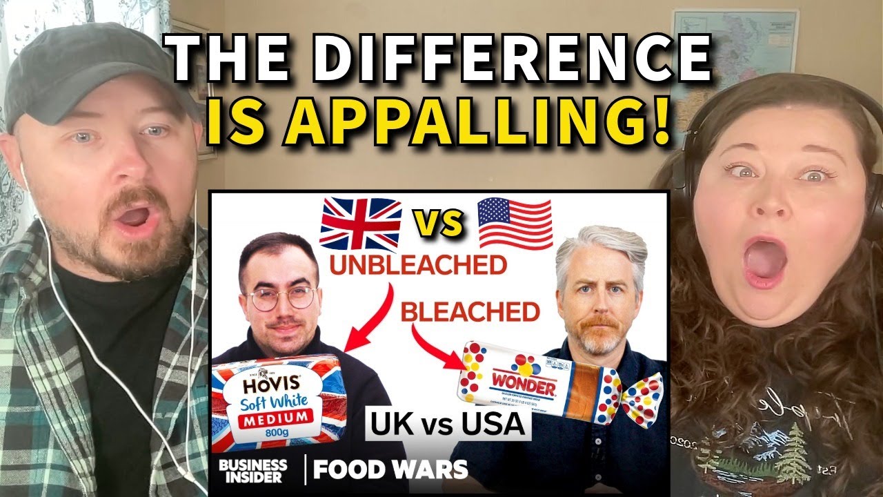 Americans React: US vs UK Bread | How Can They Be SO Different?!