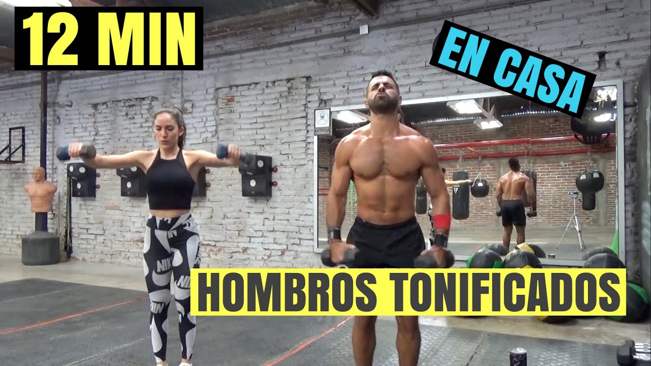 Rutina Intensa de Hombro de 12 MIN ¡Destrozalos en Casa! | Para Mujeres y Hombres
