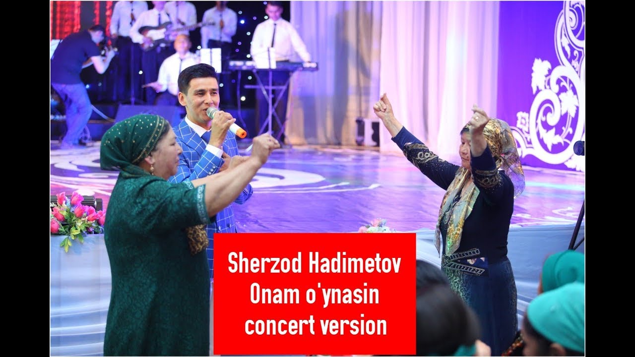 Sherzod Hadimetov - Onam o'ynasin (concert version 2017)