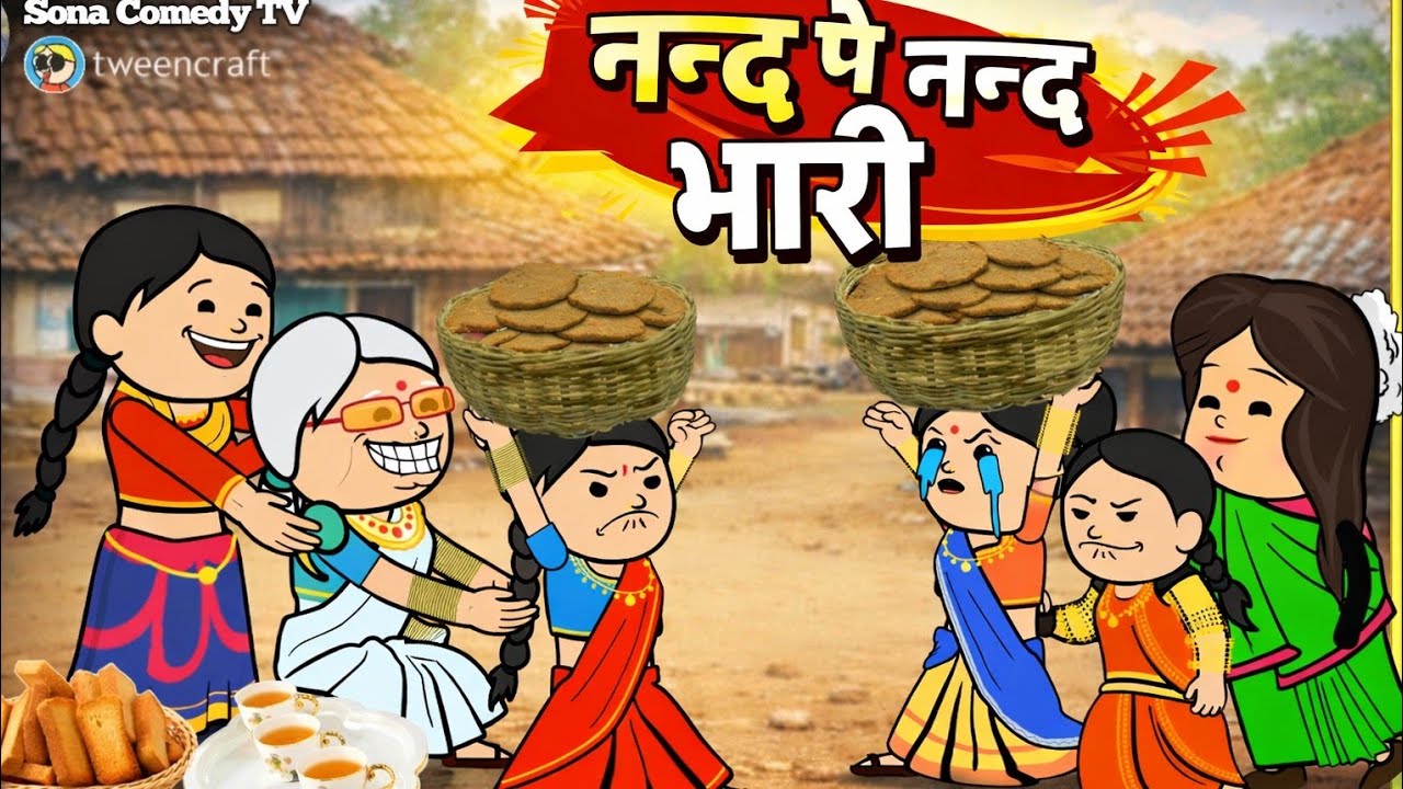 पुष्पा चमेली किहीं आजे से भौजाई कै जीयब हराम,😱|| #sonacomedytv #lalkajijicartoon 