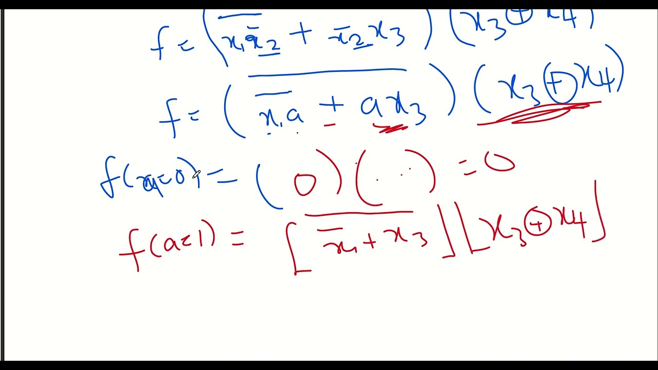 Boolean Difference Method
