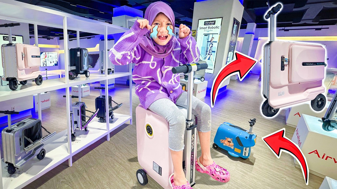 AQILA DAPAT SURPRISE KOPER LISTRIK DARI PAPA