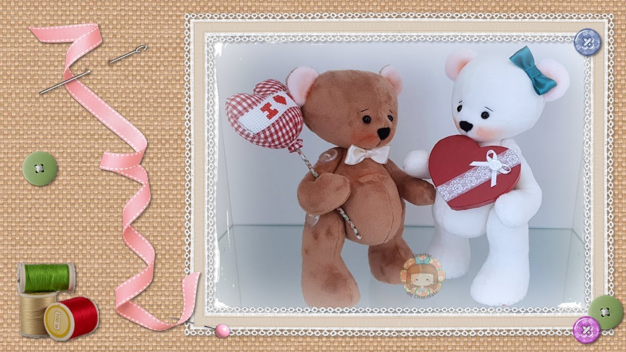 Tutorial: Oso de San Valentín / Valentine bear tutorial