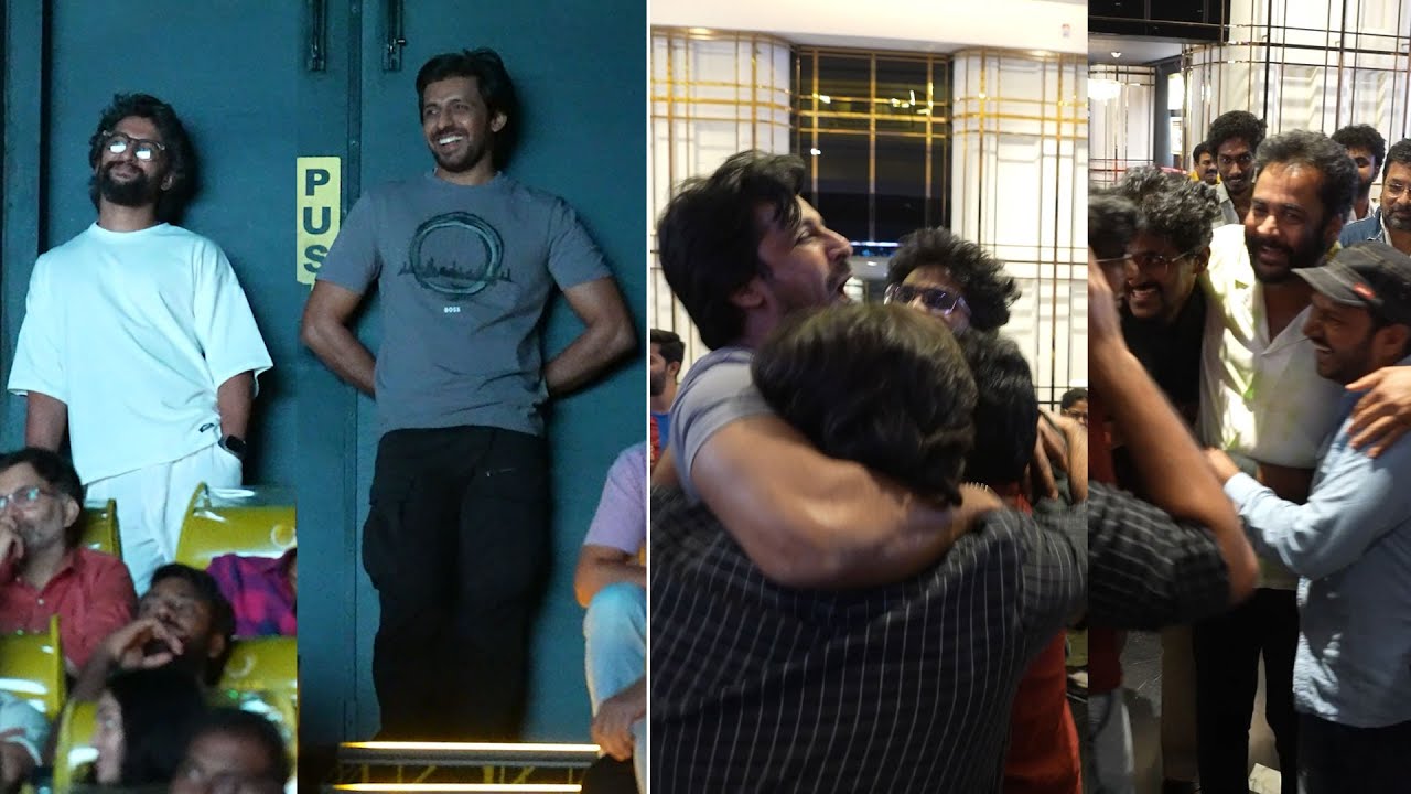Nani & Court Movie Team Success Celebration After Premiere Show Response