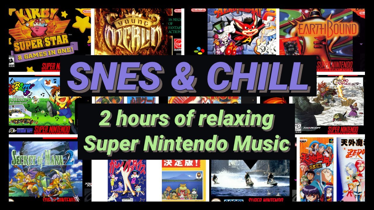 SNES & Chill: 2 hours of relaxing Super Nintendo music