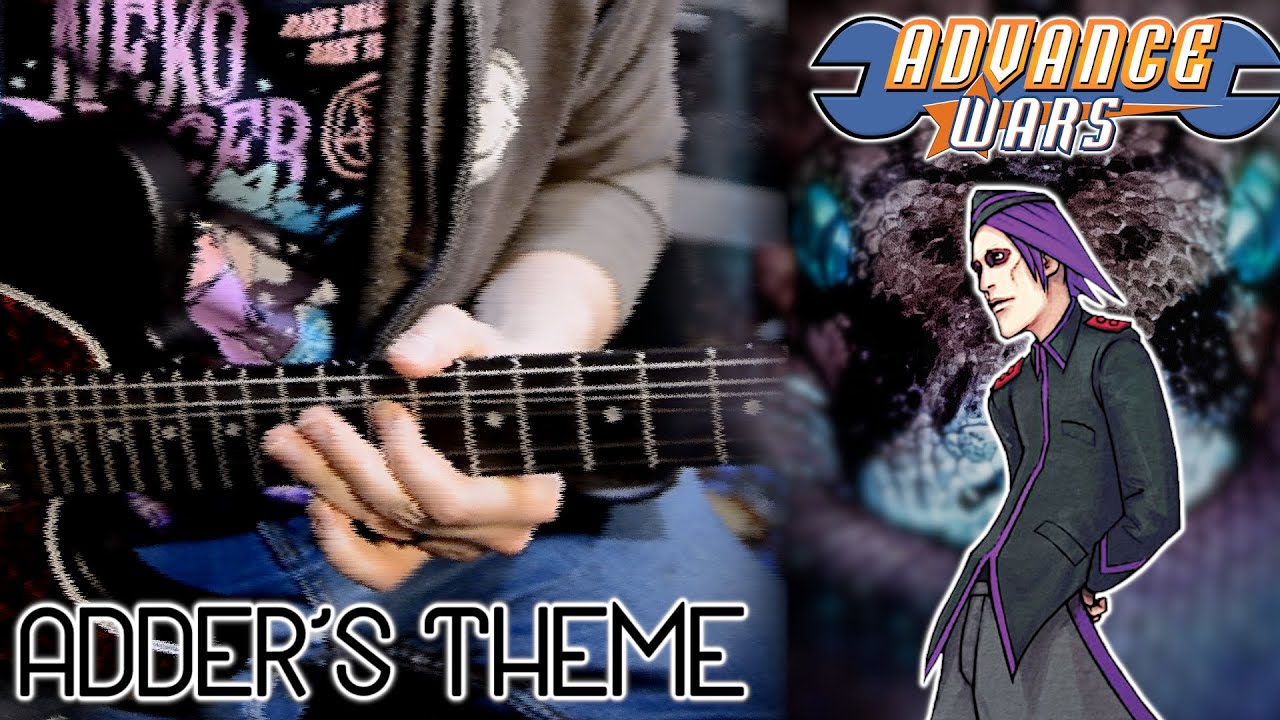 Advance Wars - Adder's Theme (Metal Guitar Cover)