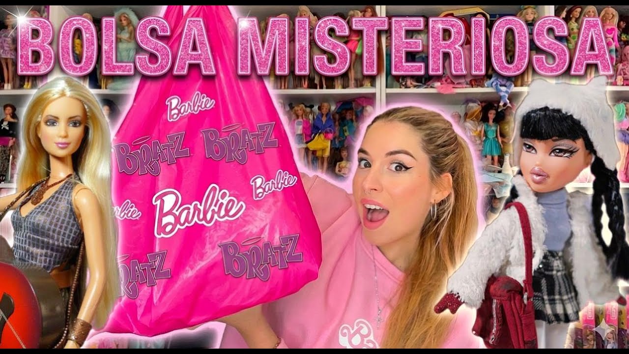 ME REGALARON una BOLSA MISTERIOSA 😱💖 llena de BARBIE y BRATZ