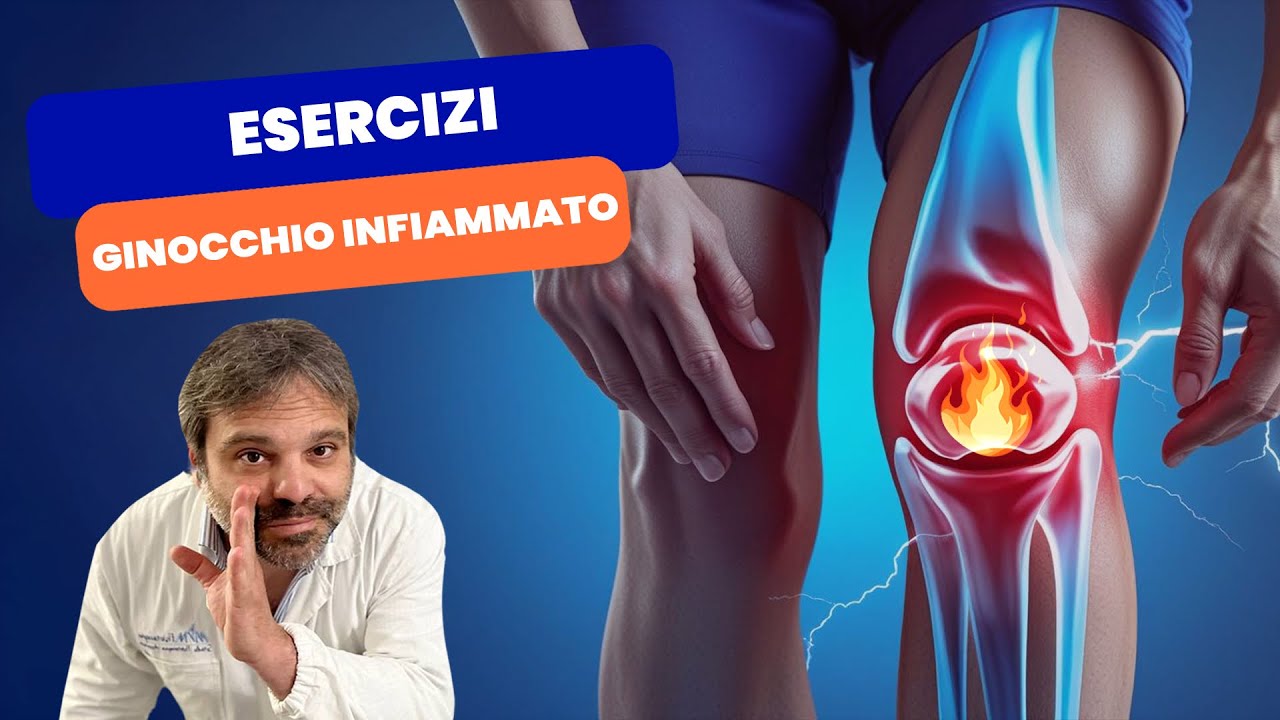 🔥 Ginocchio Infiammato? STOP al Dolore con Questi Esercizi di Rinforzo ✅