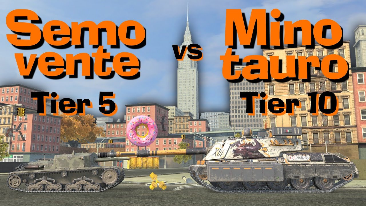 WOT Blitz Can Semovente M41 Destroy Minotauro