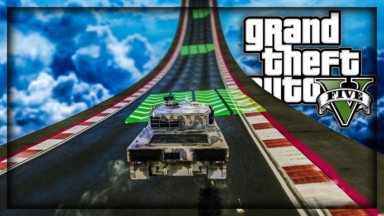 TENK NA WALLRIDE-u ! Grand Theft Auto V - Lude Trke w/Cale