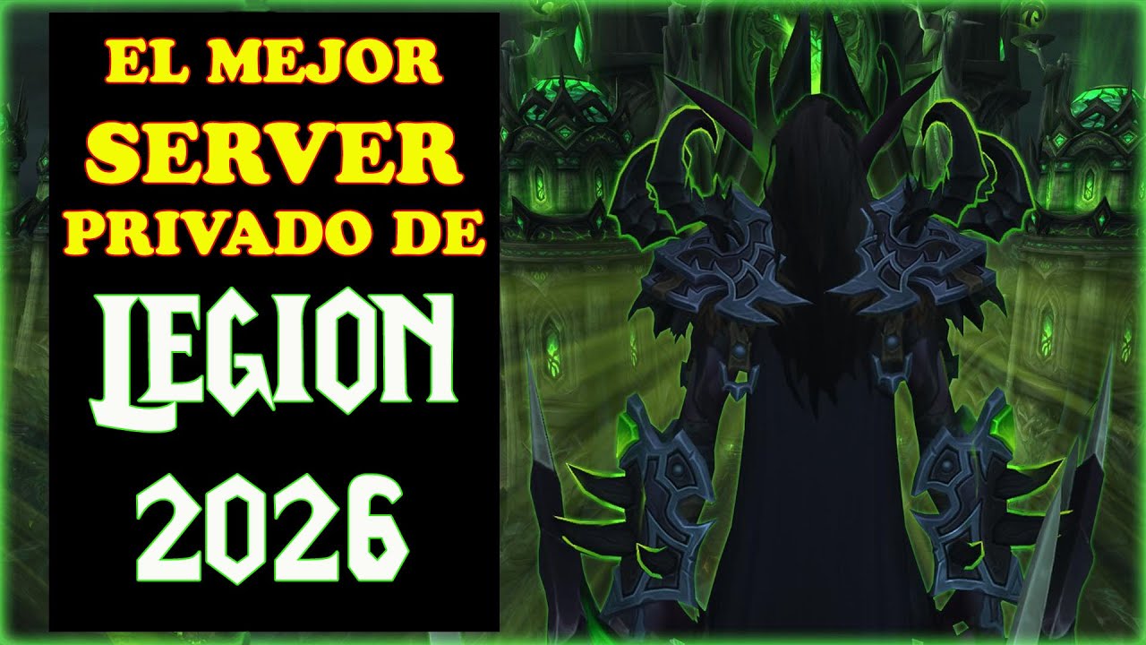 🔥 Este WoW Legion 7.3.5 NO es Pay to Win (Private Server 2026)