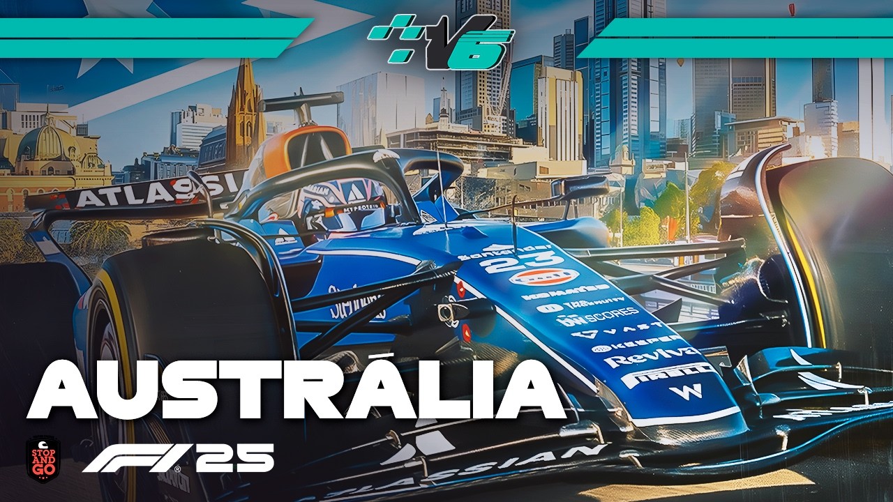 V6 - AUSTRÁLIA - ETAPA 7 - F1 AO VIVO - T26 | CAMPEONATO F1
