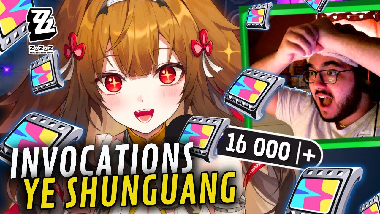 INVOCATIONS Ye Shunguang ! Cette REINE est MAGNIFIQUE !! (+16 000 polychromes/Zenless Zone Zero)