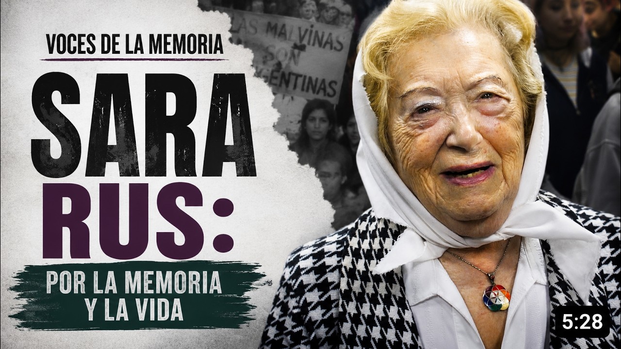 SARA: POR LA MEMORIA Y LA VIDA