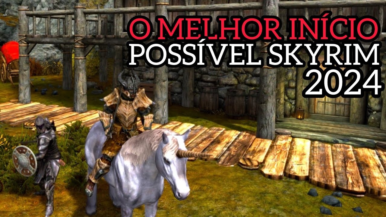 O MELHOR IN&Iacute;CIO POSS&Iacute;VEL NO SKYRIM 2025 #skyrim