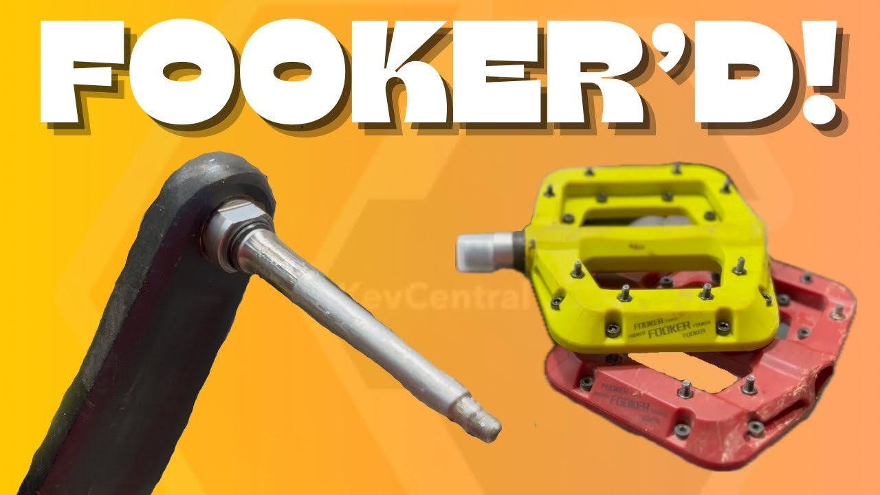 Fooker Pedal Failure - My first needle bearing pedal didn't last long