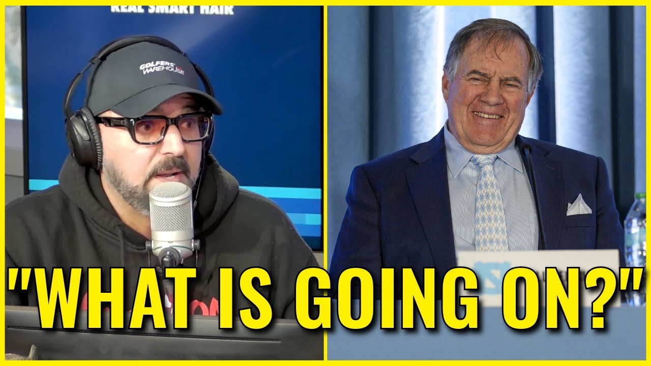 Bill Belichick as Head Coach of The University of North Carolina is JUST SAD