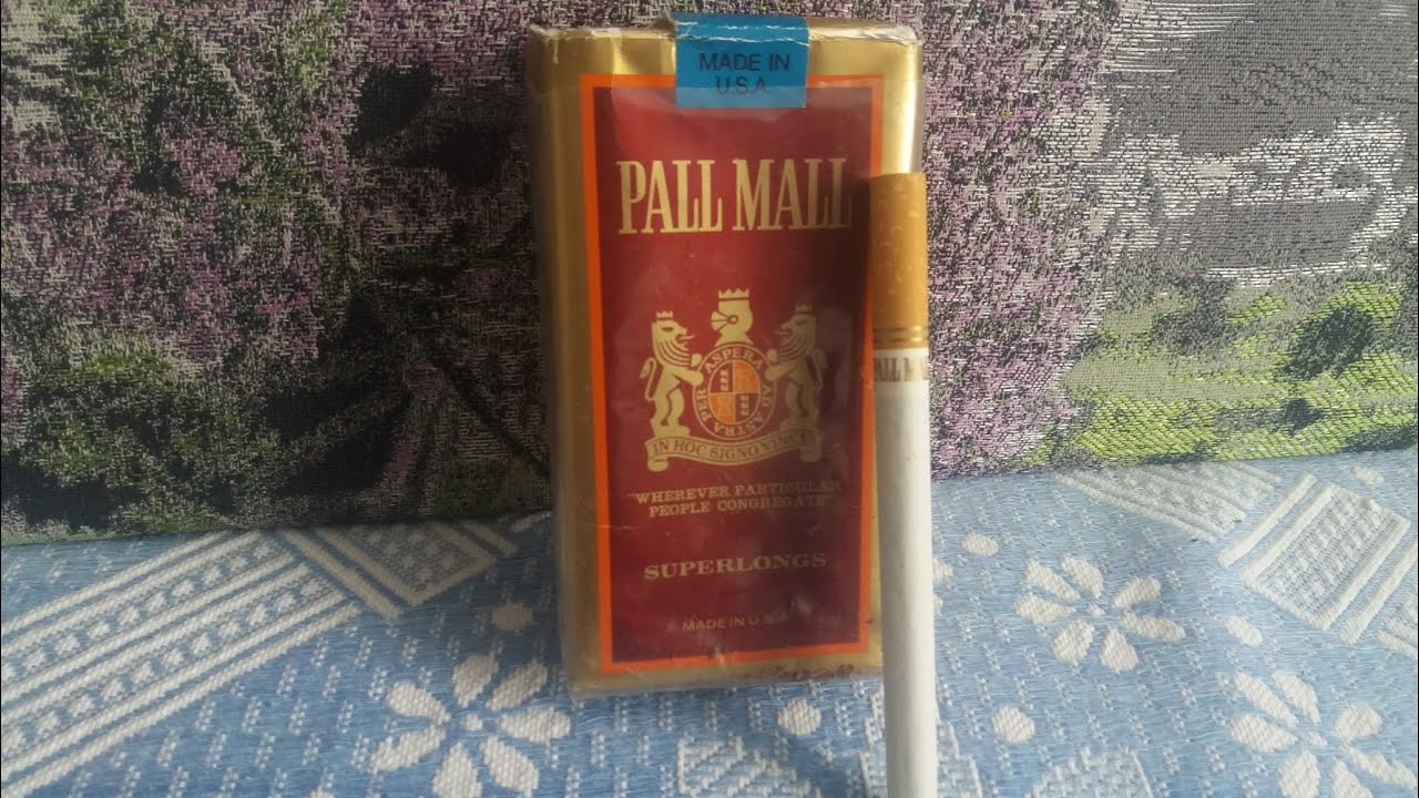 Сигареты из 90-х! Pall Mall Superlongs