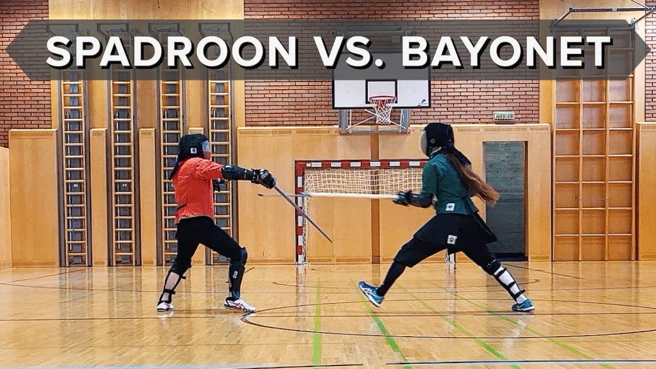 Spadroon vs. Bayonet | Sparring [HEMA]