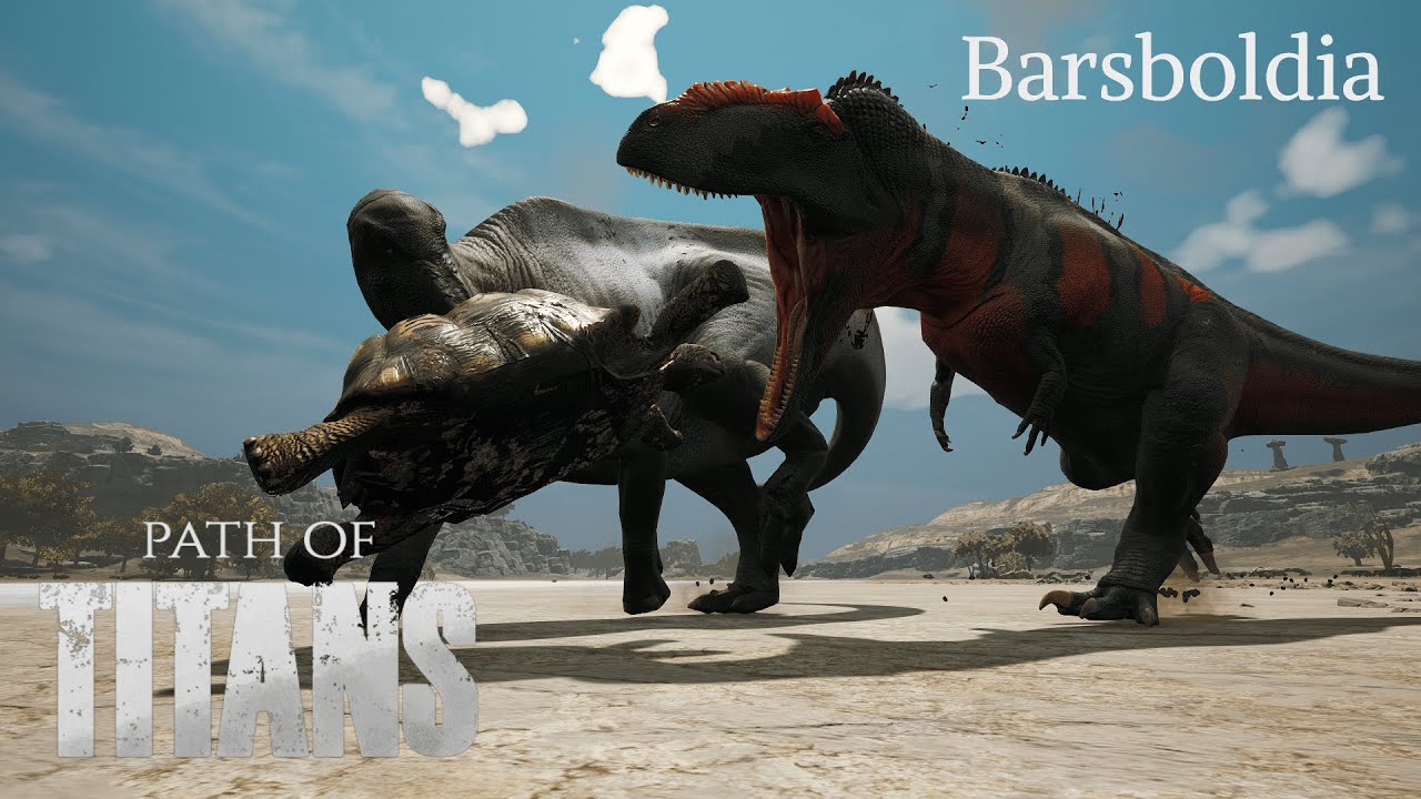 Path of Titans Barsboldia Compilation P3 (Official Servers)