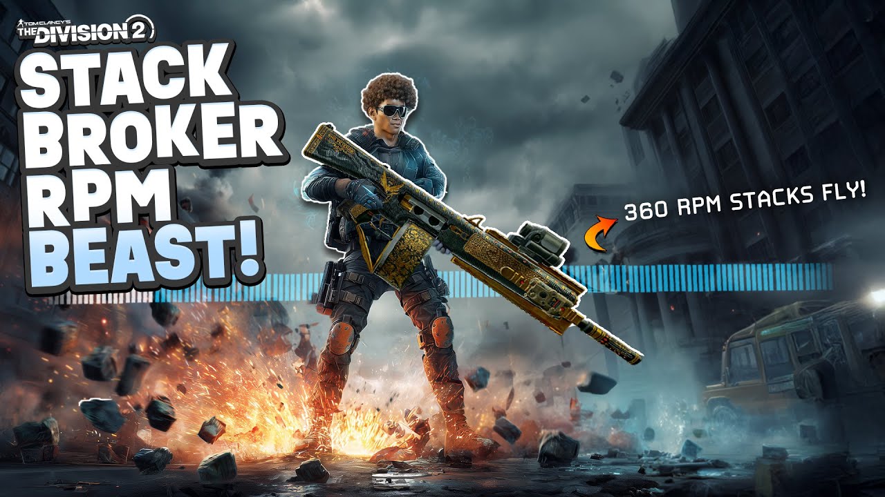 НОВЫЙ дробовик Stack Broker из Division 2: скорость УБИВАЕТ HEARTBREAKER Stacks!