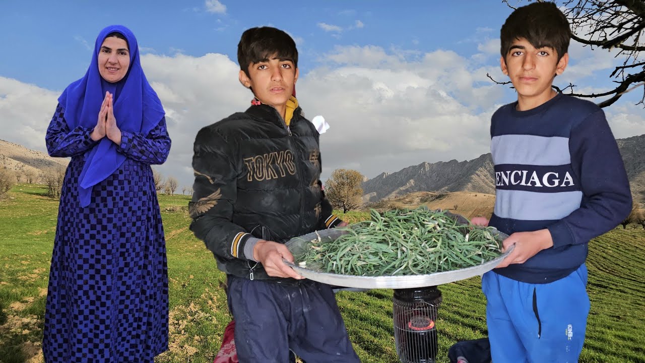 Spring Finally Arrives | Nomadic Family Collects Their First Harvest