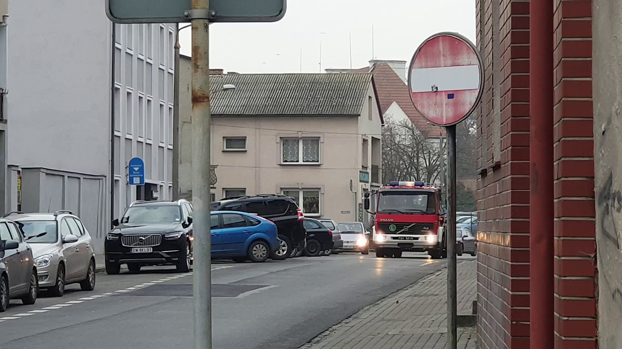 411[C]53 SH 21 Volvo FL614 Bumar - JRG Brodnica alarmowo na miejsce działań