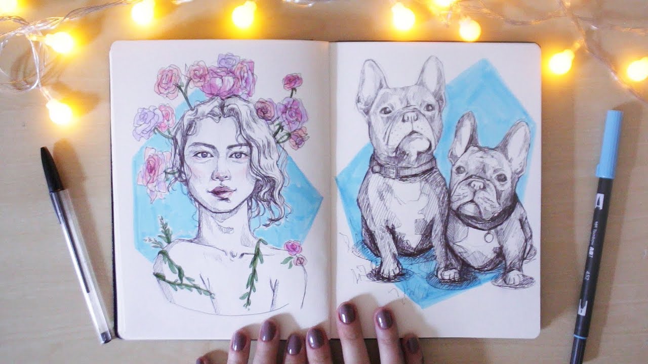 How & Why I Sketch with Ballpoint Pens